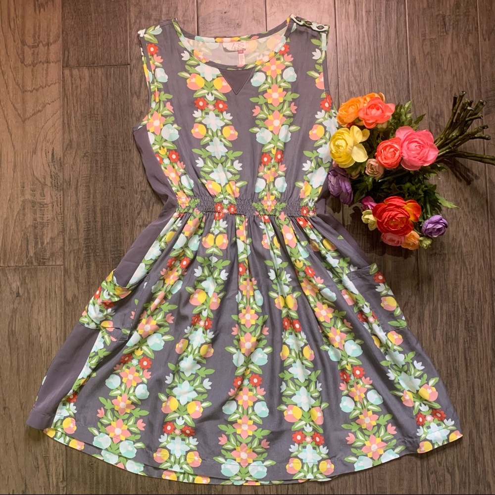 435 Matilda Jane Hello Love Blooming Garland Dress